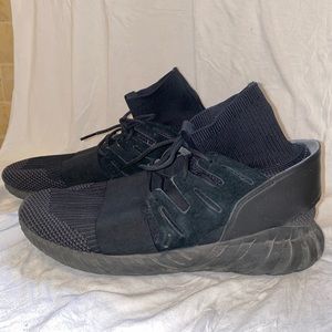 Adidas Tubular Triple Black - Size 12.5